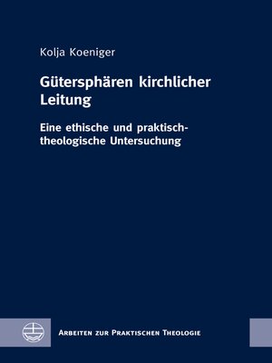 cover image of Gütersphären kirchlicher Leitung
